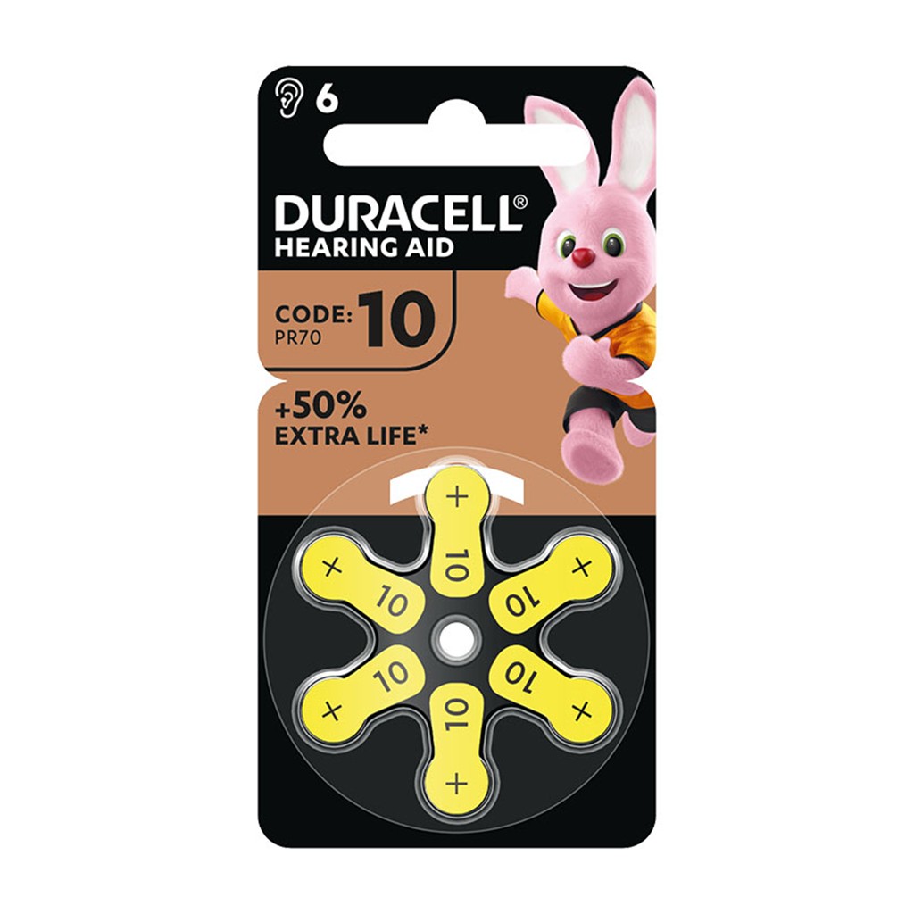 Pila para aud&iacute;fono DURACELL