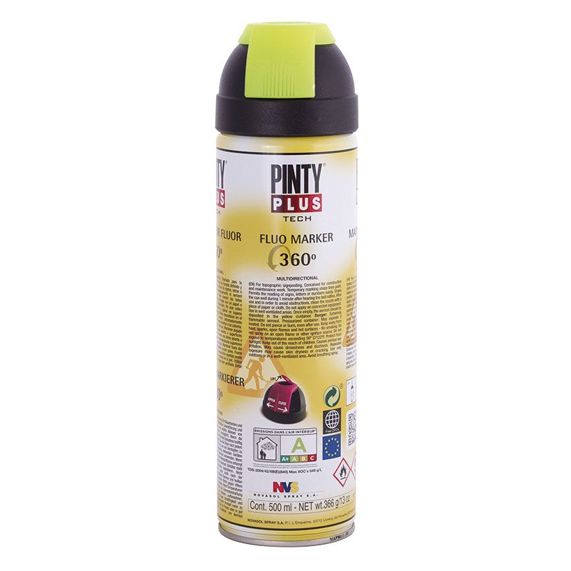 Pintura topogr&aacute;fica fluorescente Pintypl