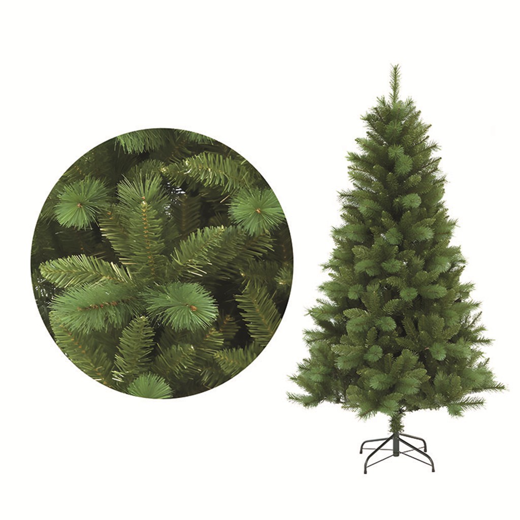 &Aacute;rbol navide&ntilde;o bicolor aguja pino PVC