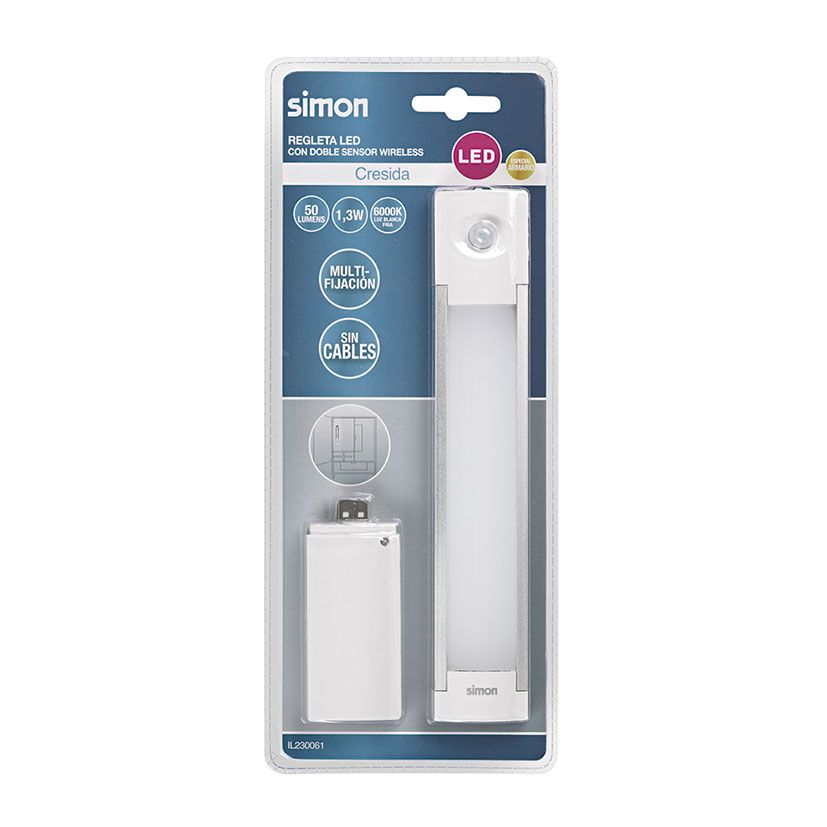 Regletas LED LumLight Simon Brico