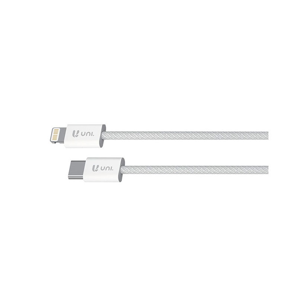 CABLE C-LIGHTNING 30W 3A 2M BLANCO UNICO