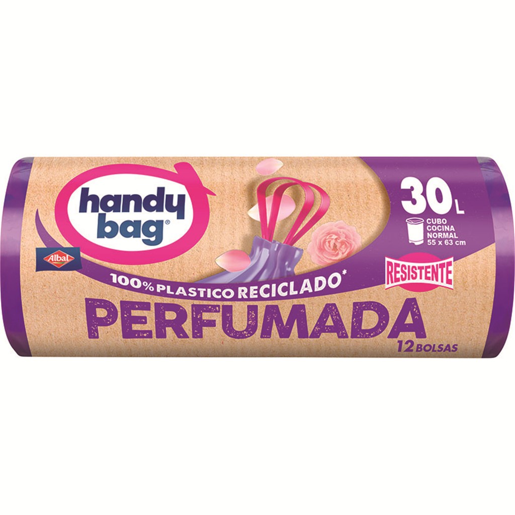 BOLSAS BASURA 30L.PERFUMADA 12 UN.