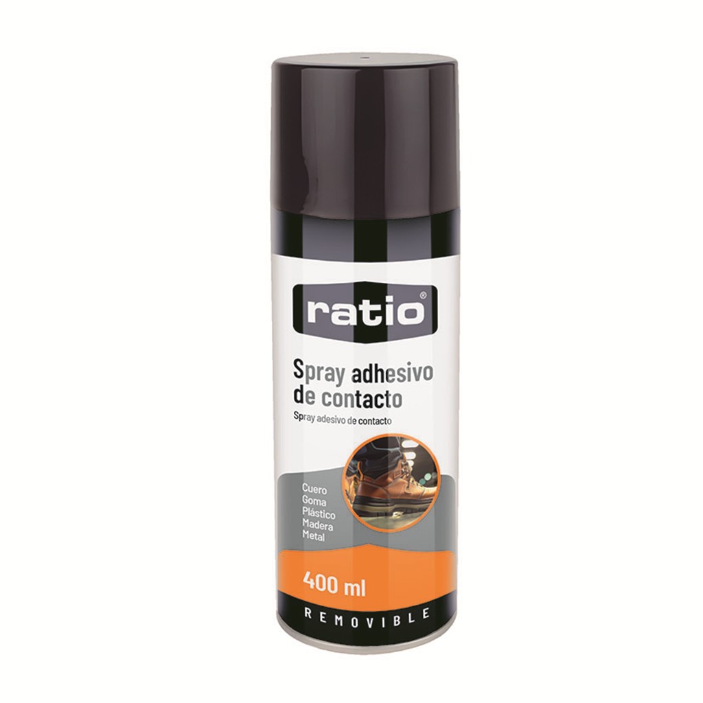 Adhesivo contacto spray 400 ml RATIO