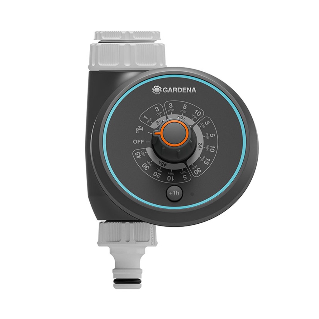 Control de riego automatico con 17 programas preestablecidos con durac