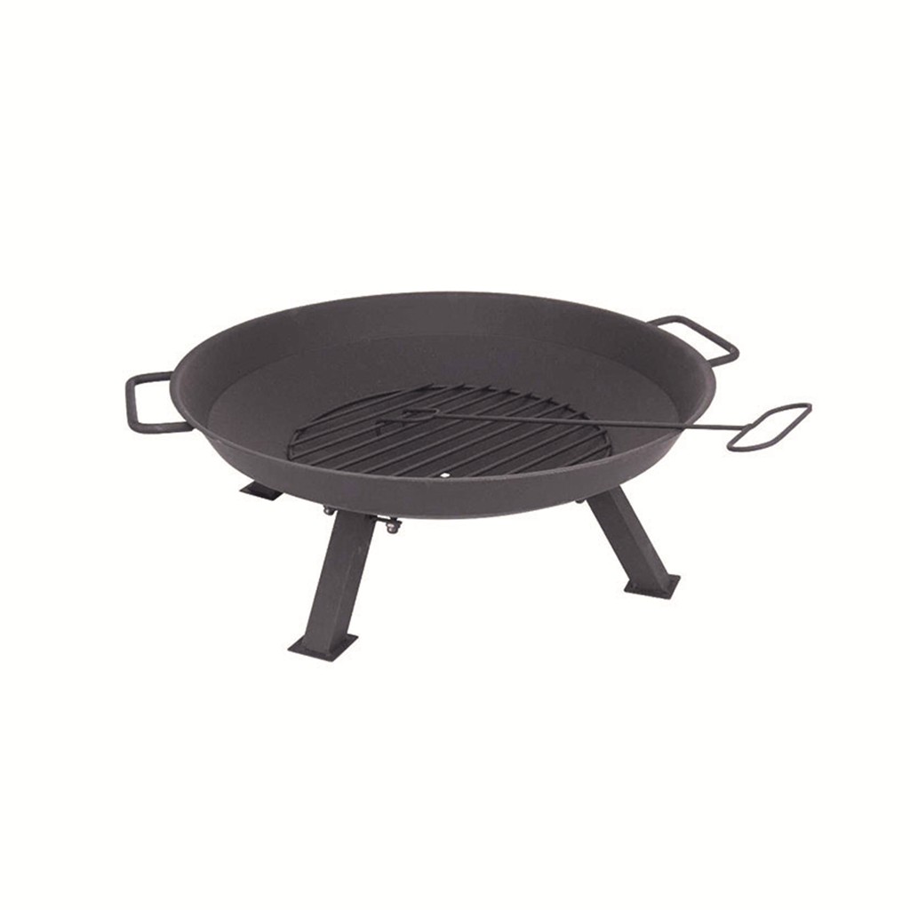 Brasero exterior. Oe56 cm. Hierro fundido. Apto base barbacoa.