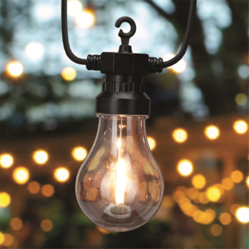 Guirnalda 10 LED calidos con temporizador