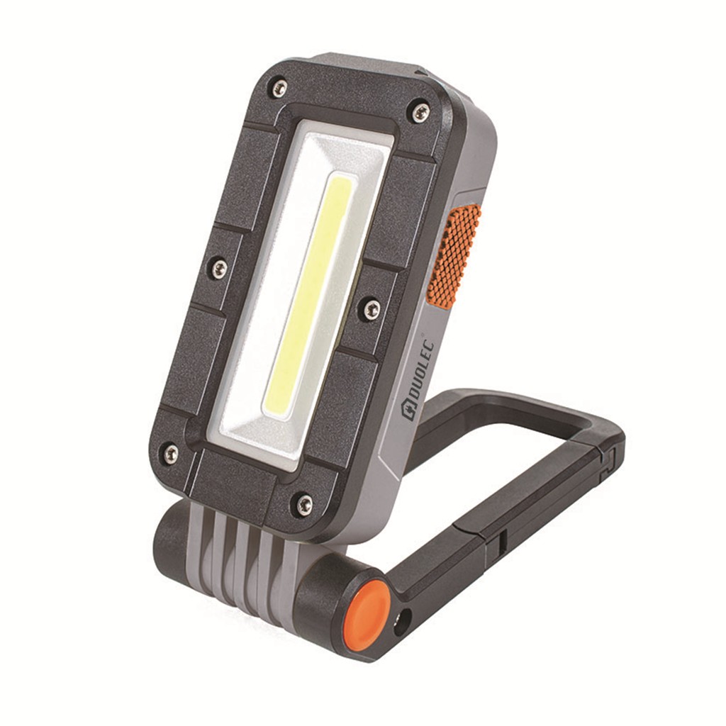 LINTERNA COB MULTIPOSIC.RECARG.380LM. DU