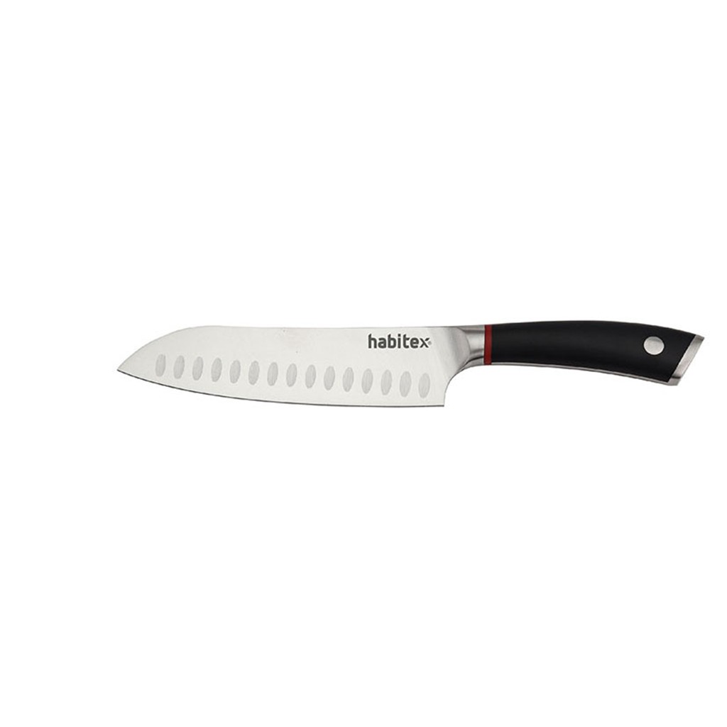 Cuchillo Santoku forjado 18 cm. Hoja 2,5 mm. Habitex