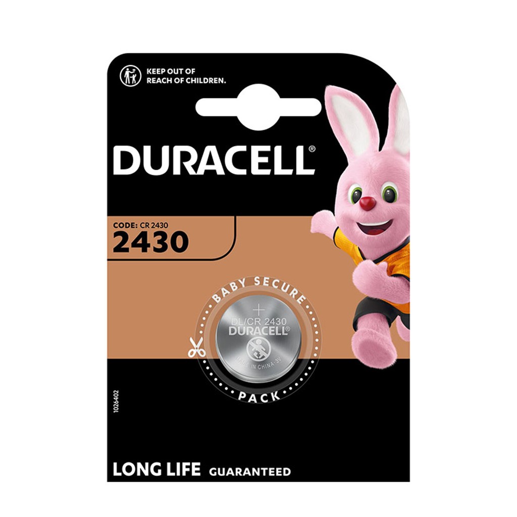 PILA LITIO BOTON DL 2430 3V DURACEL