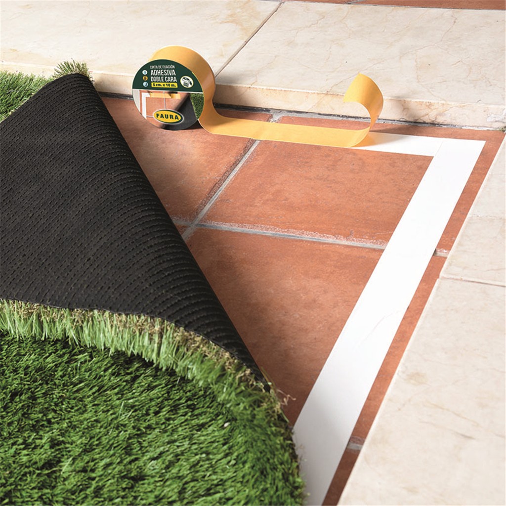 Cinta fijacion adhseiva doble cara 5 cm x 10 m