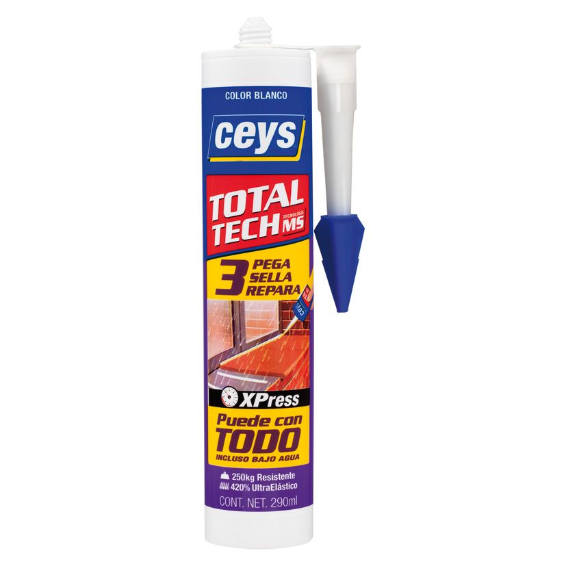 ADHESIVO MS TECH CARTUCHO 290 ML BLANCO