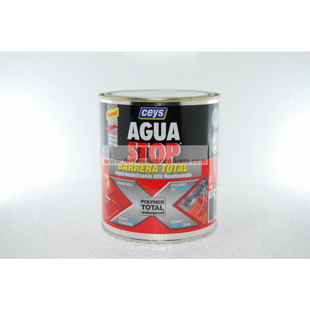 AGUASTOP BARRERA TOTAL 1KG GRIS