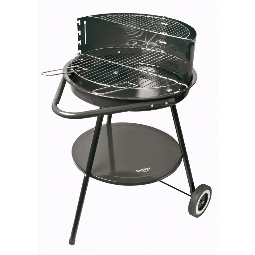 Barbacoa carb&oacute;n con ruedas Supergrill 45. Parrilla &Oslash; 45 cm.