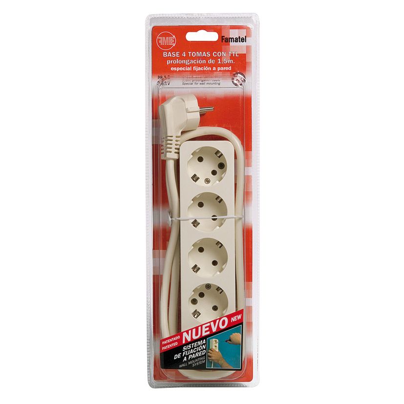 BASE 3 TOMAS TT C/INT.CABLE 1,5 M.