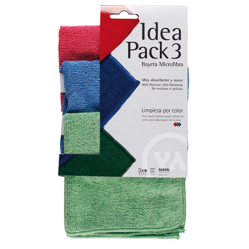 BAYETA MICROF.IDEA 3. PACK 3 UN.30X