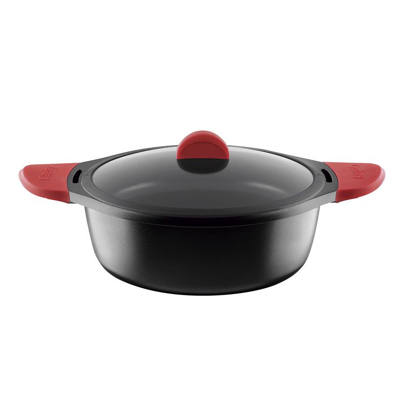 CACEROLA ALTA INDUCTION 24 CM  CON TAPADERA