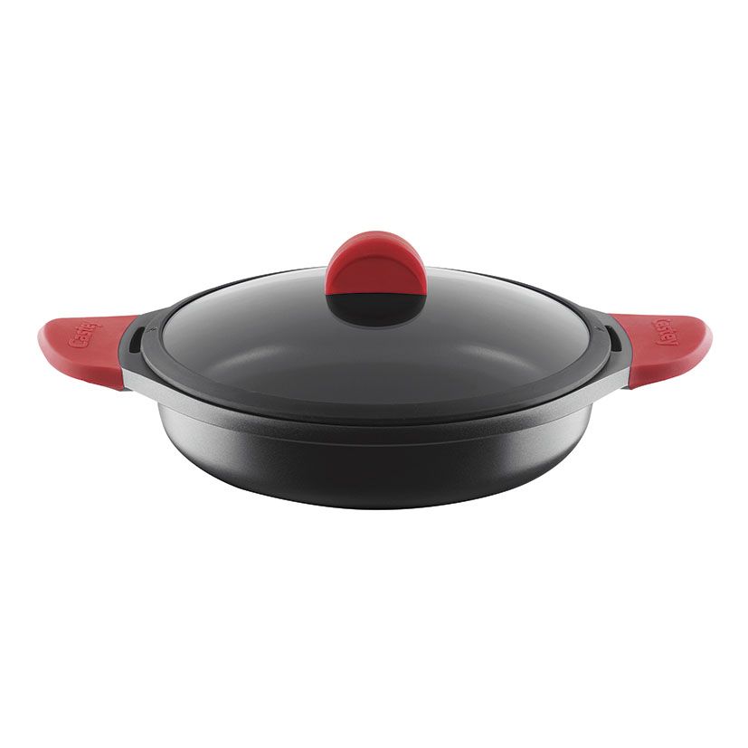 CACEROLA BAJA INDUCTION 30 CM CON TAPADERA