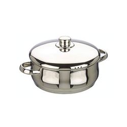 CACEROLA CON TAPA INOX  OSLO  24 CM