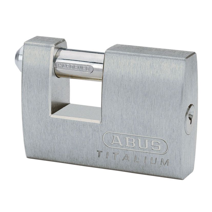 82TI/70, Candado Titalium Monobloc llave serreta 70mm