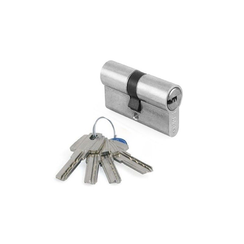CILINDRO SEGURIDAD TESA T-60 70MM CENTRADO NIQUEL LEVA CORTA 13,2 MM