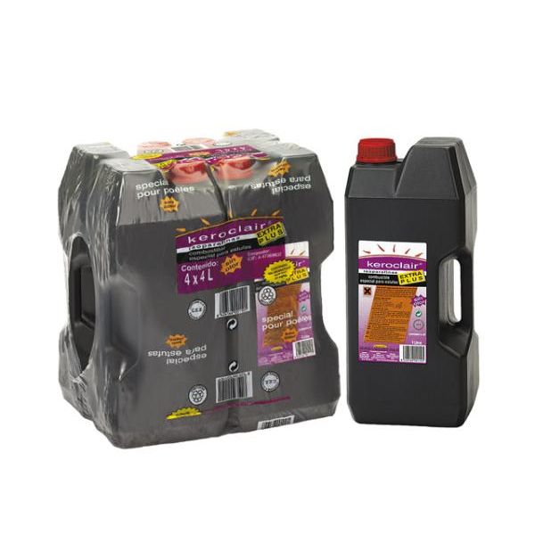 COMBUSTIBLE KEROCLAIR PACK 4 ENVASES DE 4L