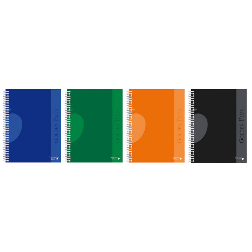 Cuaderno espiral Golden Plus