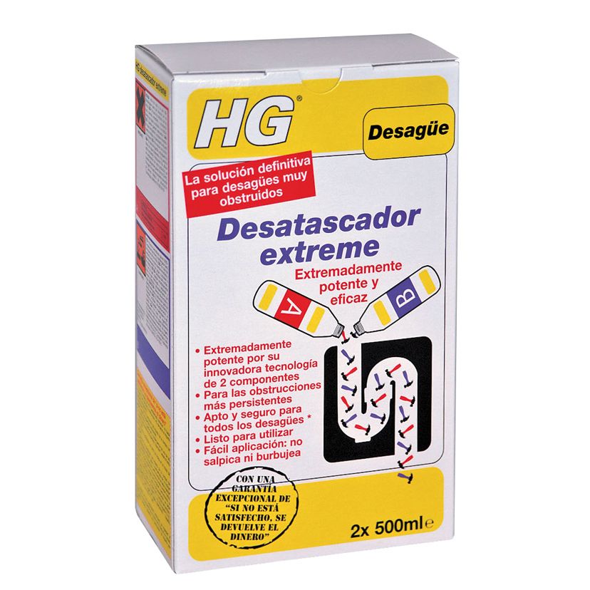 DESATASCADOR EXTREME HG 2X500ML 