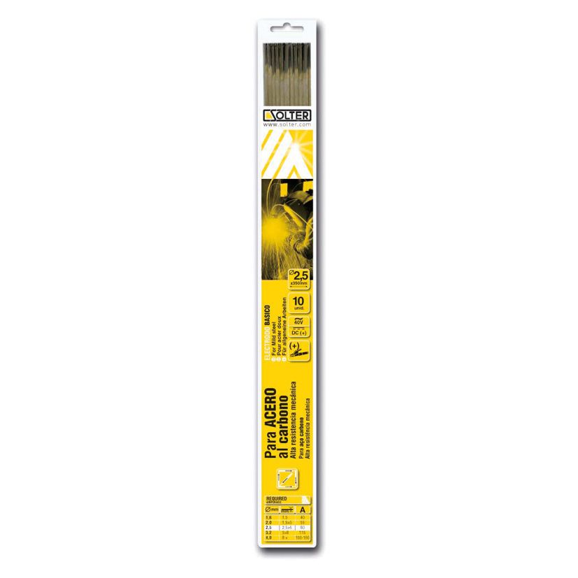 ELECTRODO BASICO 2.5MM. 10UDAD.
