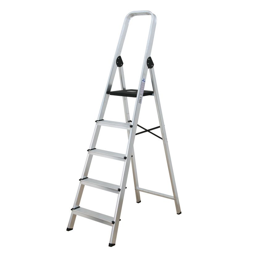 ESCALERA ALUMINIO 5 PELDA&Ntilde;OS HABITEX