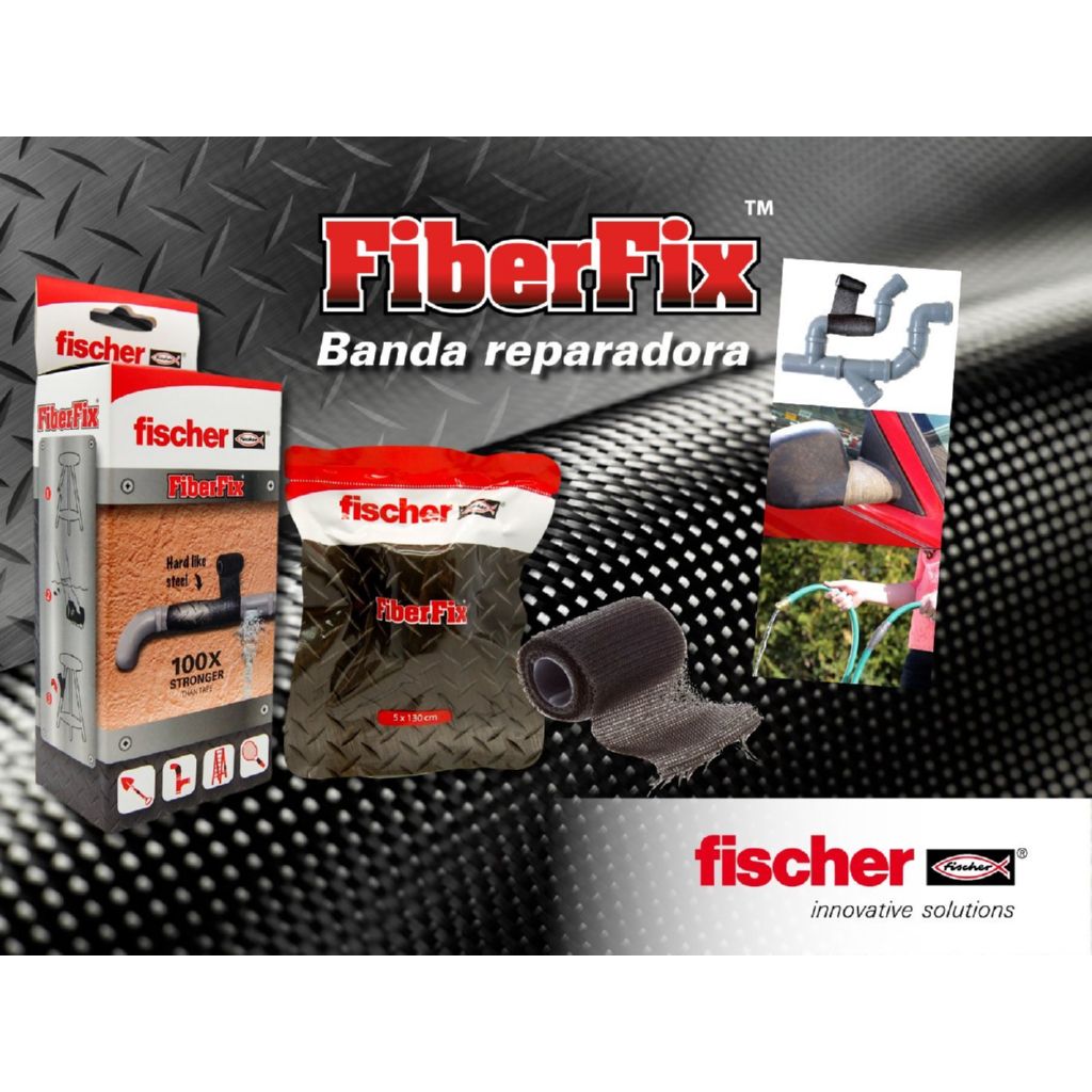 FIBERFIX 5x130 CM Pack de 1 Rollo