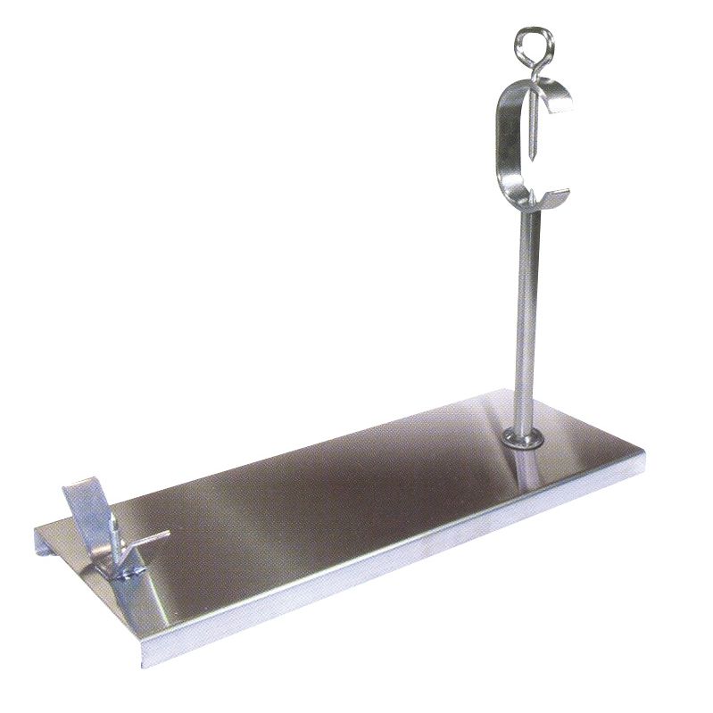 JAMONERO FIJO INOX FLORES CORT&Eacute;S