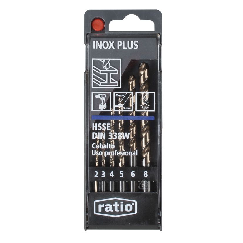Broca metal RATIO InoxPlus.