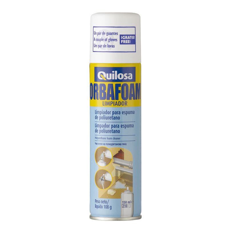 LIMPIADOR P/ESPUMA AE500ML ORBAFOAM