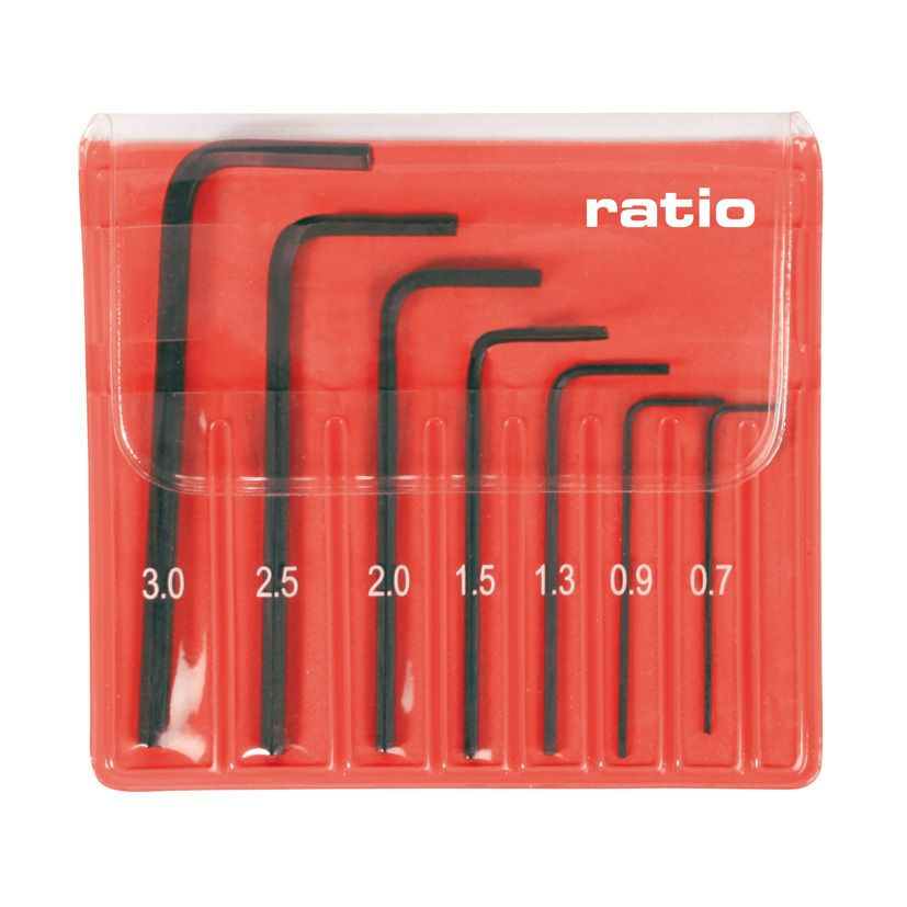 LLAVES ALLEN JGO.7 (0,7-3MM) PRECIS
