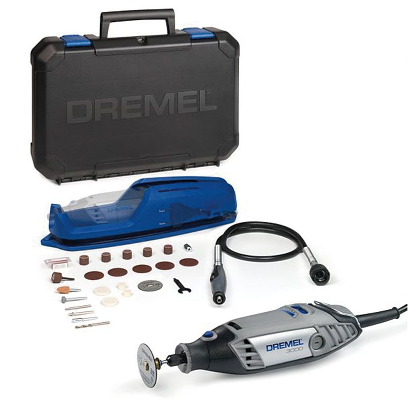 Multi. DREMEL con 25 accesorios 130W y soporte