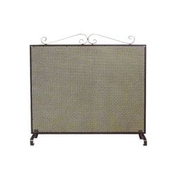 PANTALLA SALVACHISPAS METALICO LISO 570X670 MM