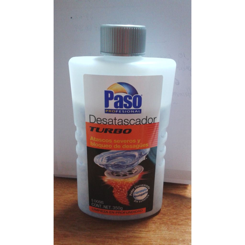 PASO DESATASCADOR TURBO 350GR