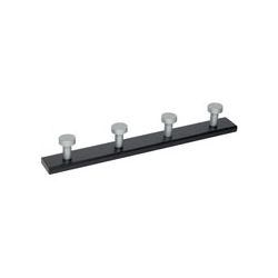 PERCHA MADERA POMOS COLORES BASE BL