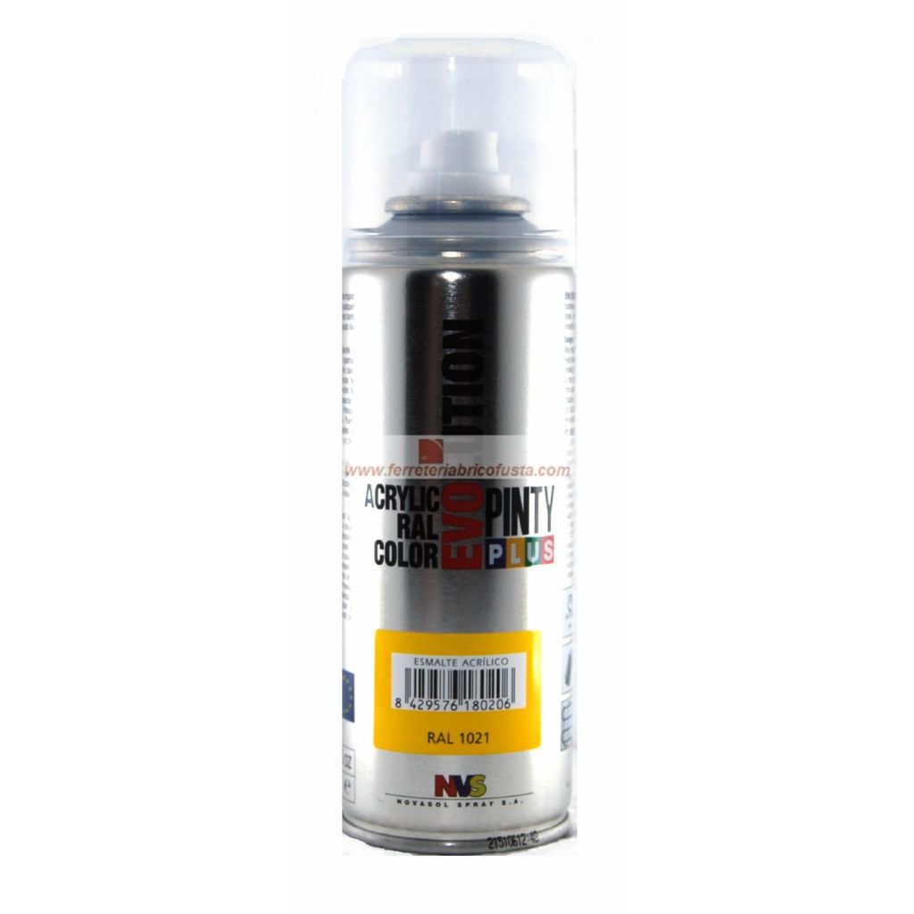 PINTURA SPRAY ACRILICA AMARILLO 200ML