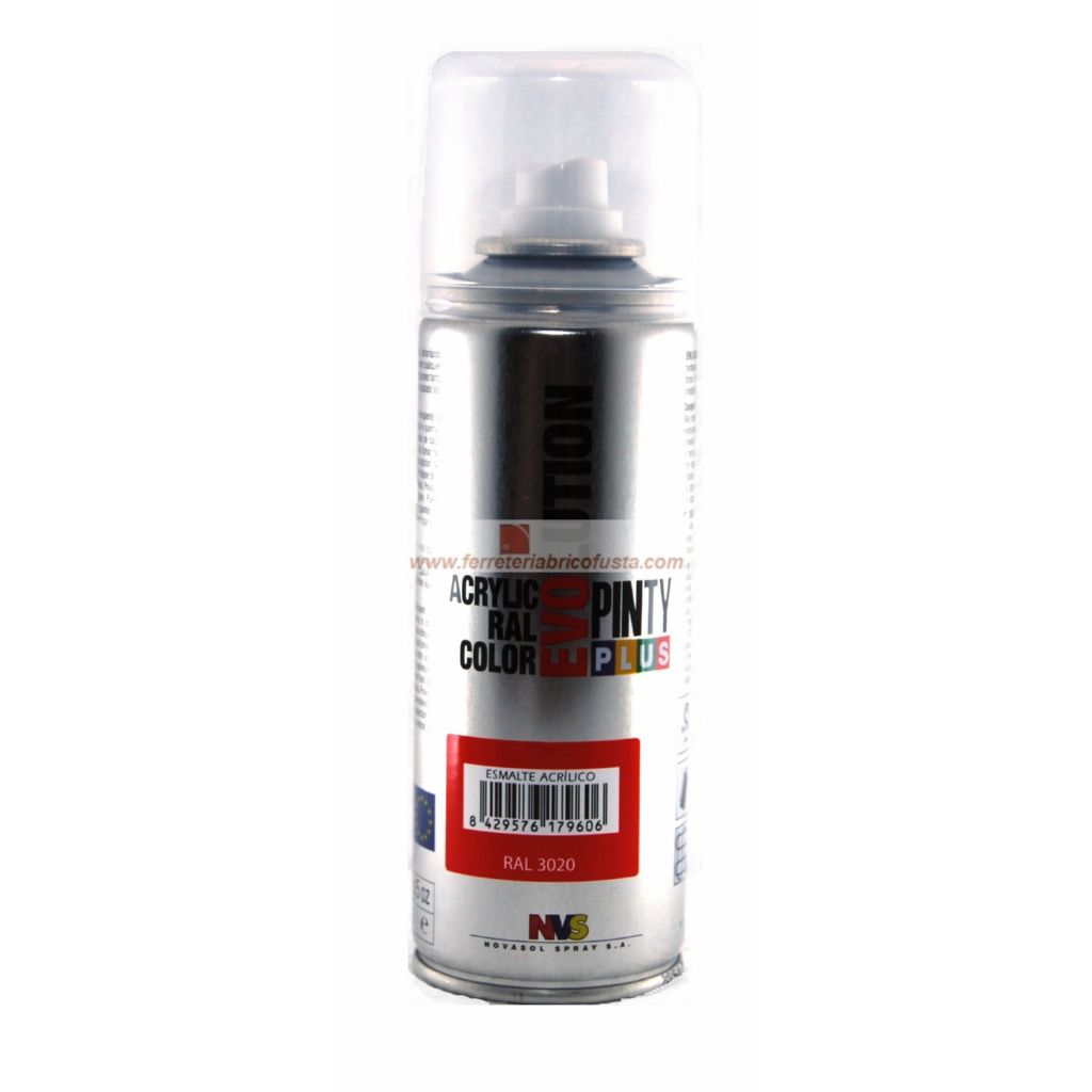 PINTURA SPRAY ACRILICA ROJO TRAFICO 200ML
