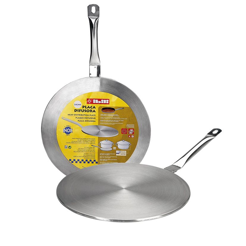 PLACA DIFUSORA INOX 24 CM IBILI