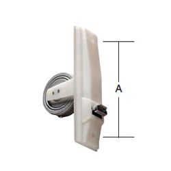 RECOGEDOR PLASTICO EMPOTRAR 139 MM
