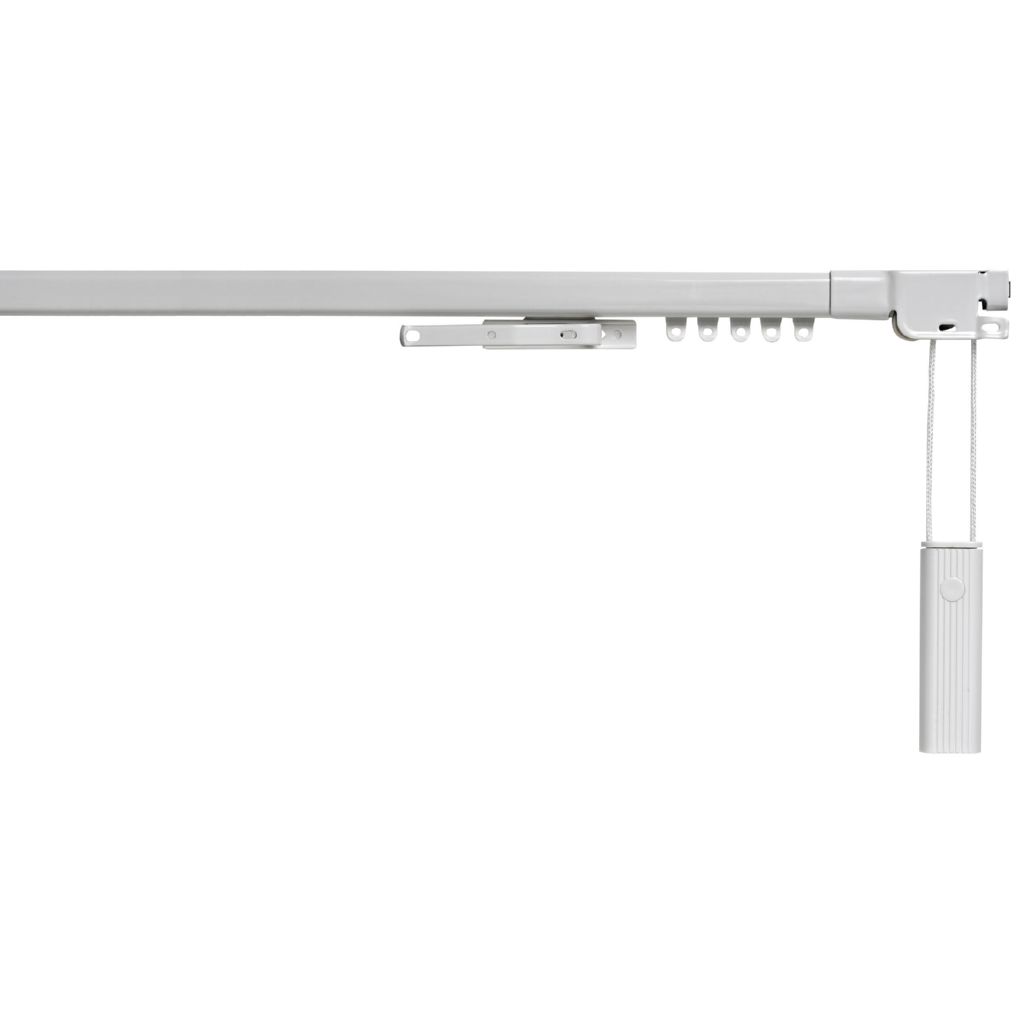 Riel extensible aluminio corredero reforzado 210-390 cm. Bla