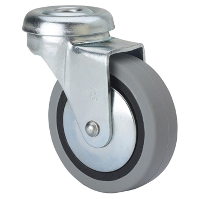 RUEDA GOMA GRIS &oslash;30MM M8 ALEX 