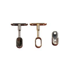 SOPORTE INTERMEDIO OVAL 25X15 CROMO