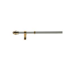 VARILLA EXTENSIBLE PORTIER 70X125 PLATA