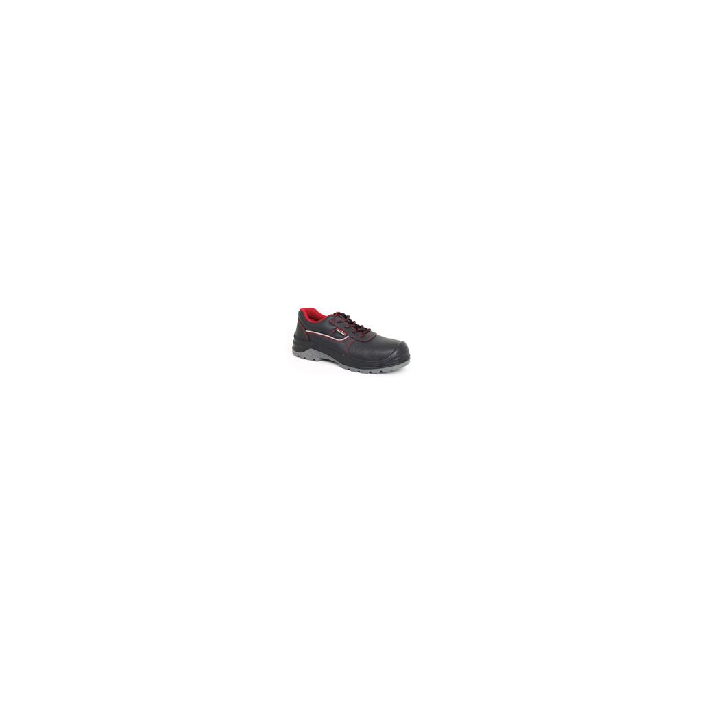 Zapato seguridad Optimal piel flor hidrofugada p+p no met&aacute;li