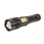 Linterna led aluminio 800lm recargable duolec work con maletin