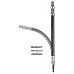 ADAPTADOR PUNTAS+EJE FLEXIBLE 30CM.